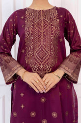 NPSJ3204 Lawn Jacquard - Stitched 3Pc